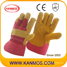 Industriesicherheit Kuh Split Leder Palme Handschuhe (110111)